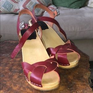 Swedish Hasbeens - Kringlan, wine red 38